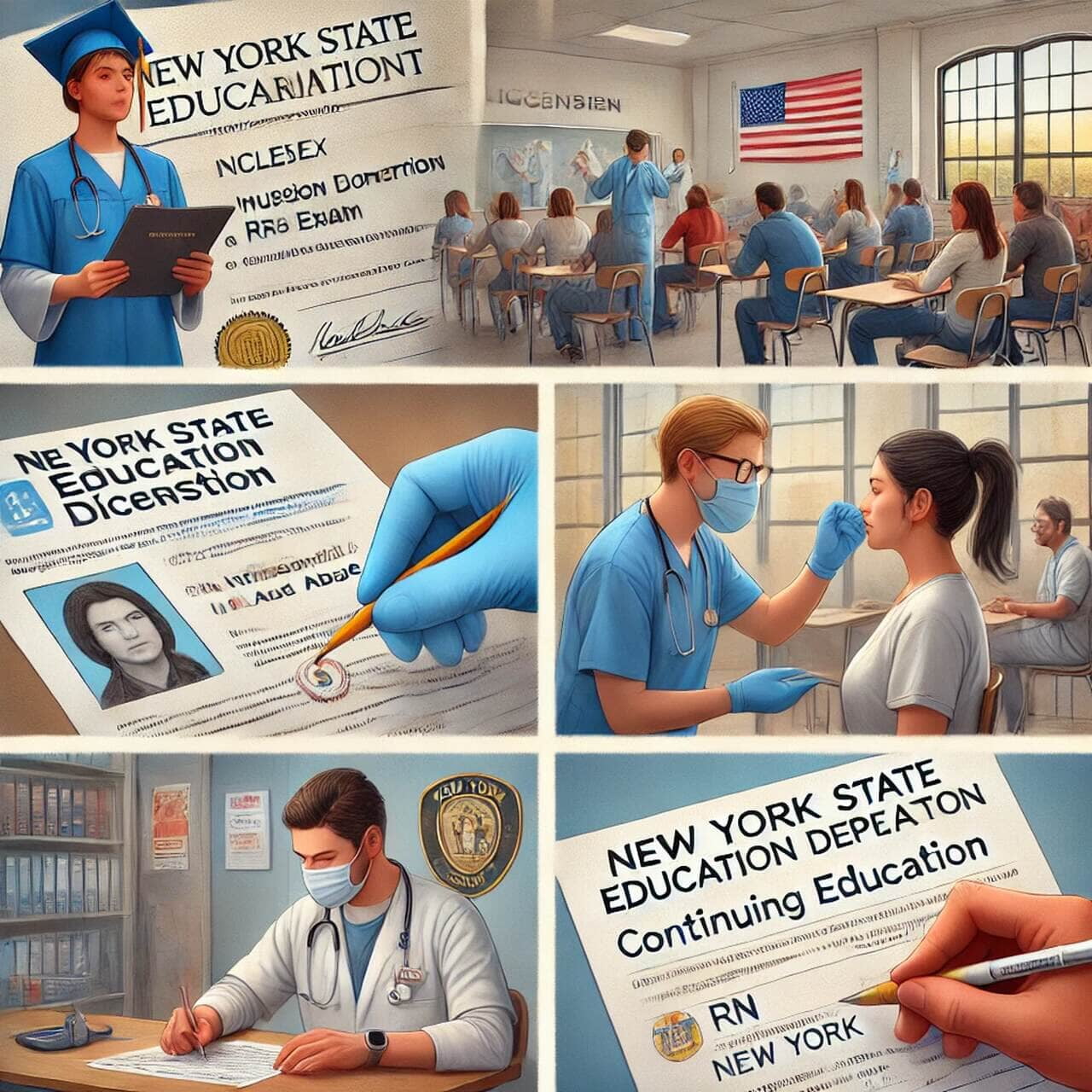 Steps to Work as a Registered Nurse in New York (USA) for European Nurses